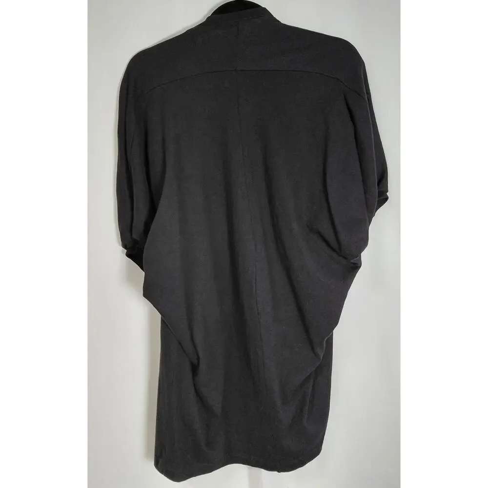 Zara Womens Black V-Neck Dolman Sleeve Lightweight Top | Size S